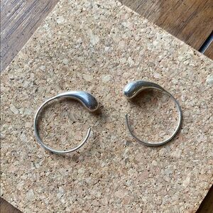 925 silver raindrop earrings 💧